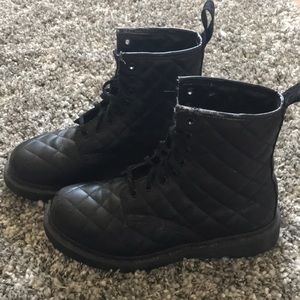 Woman’s Coralie Quilted “Dr. Martens”